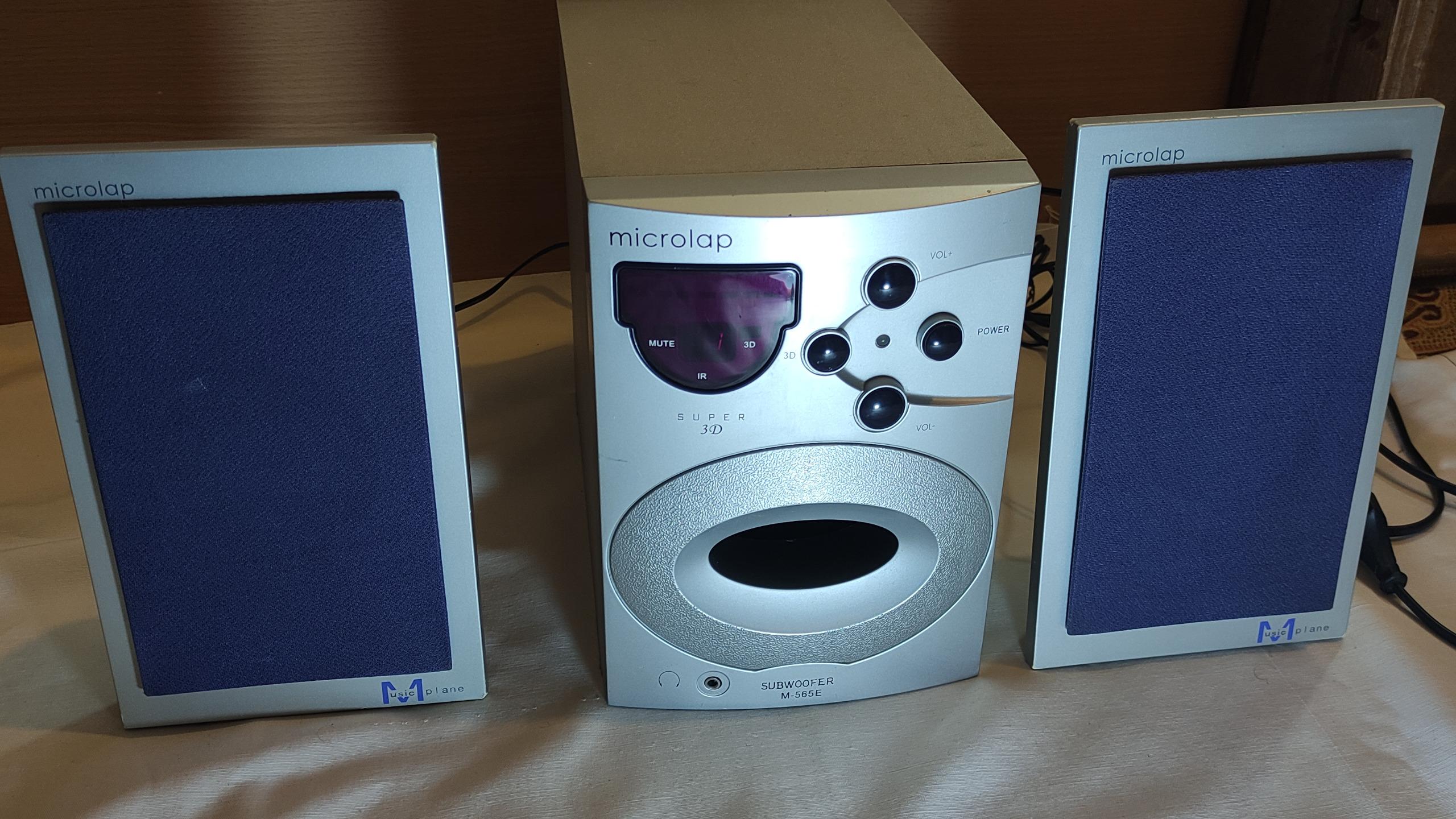 آمپلی فایر و ساب میکرولپ سه تکه M-565E Super 3D