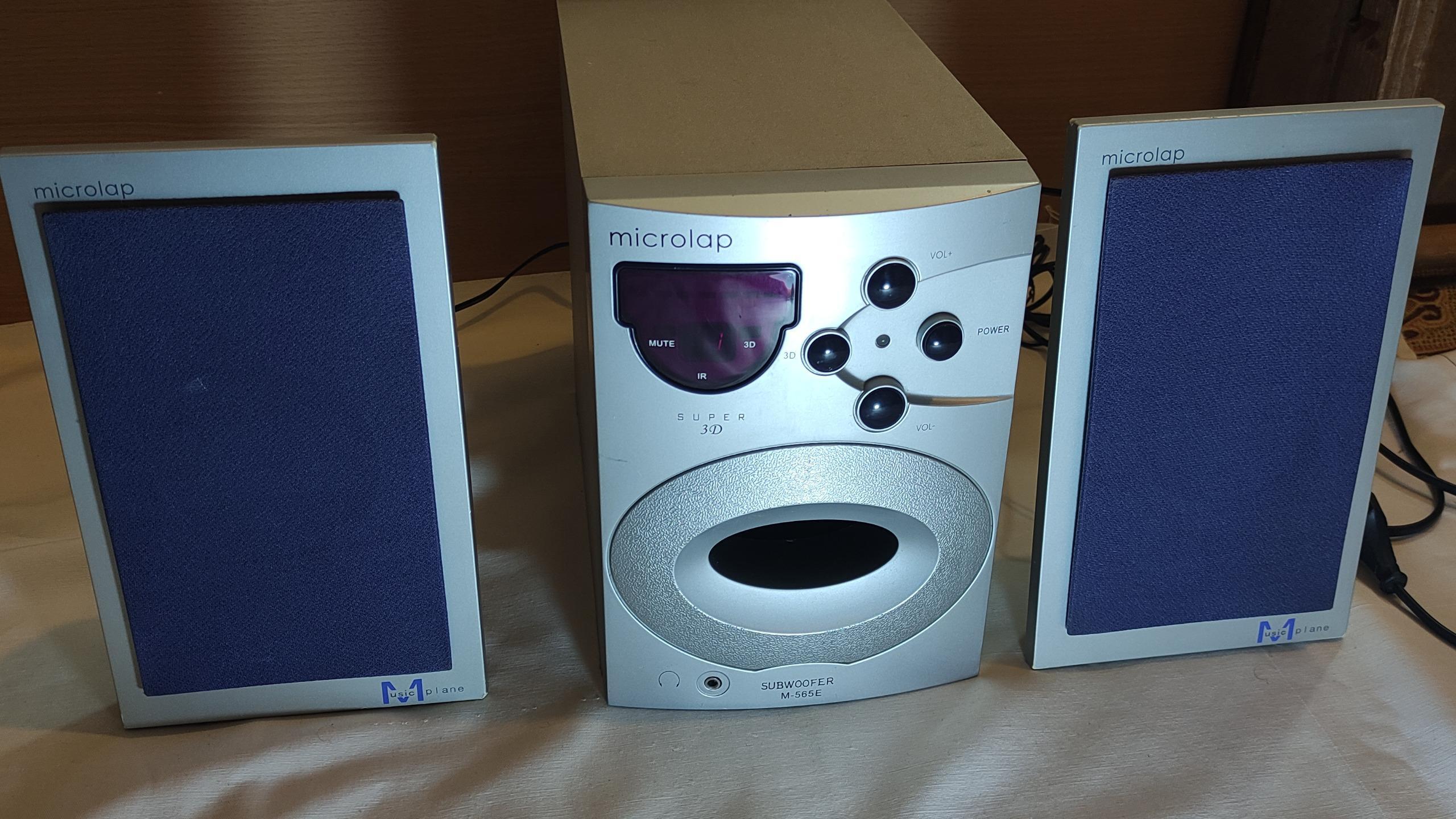 آمپلی فایر و ساب میکرولپ سه تکه M-565E Super 3D