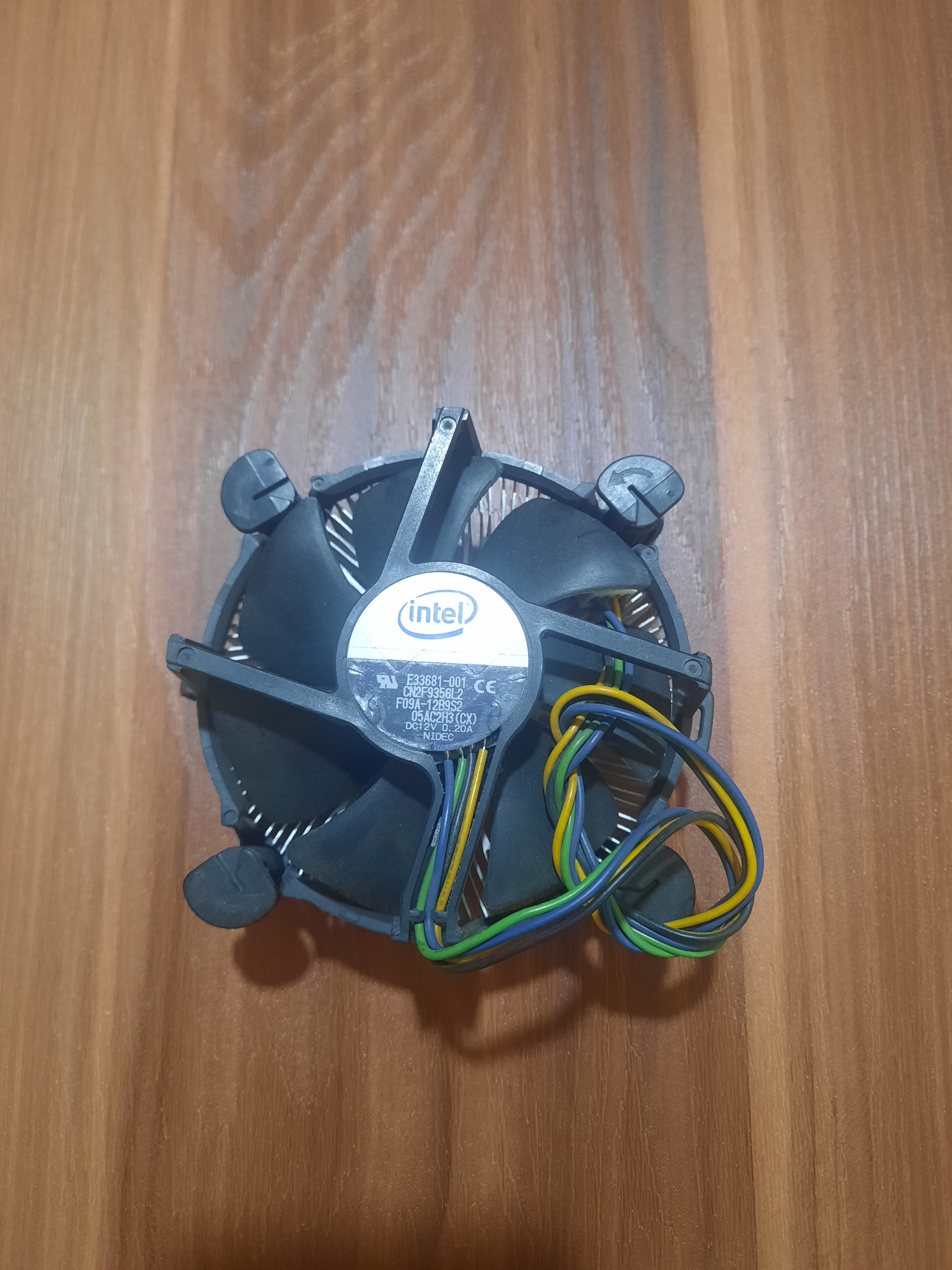 فن cpu کامپیوتر اصلی اینتل intel