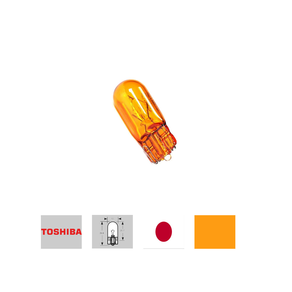  لامپ سکن آریایی نارنجی TOSHIBA