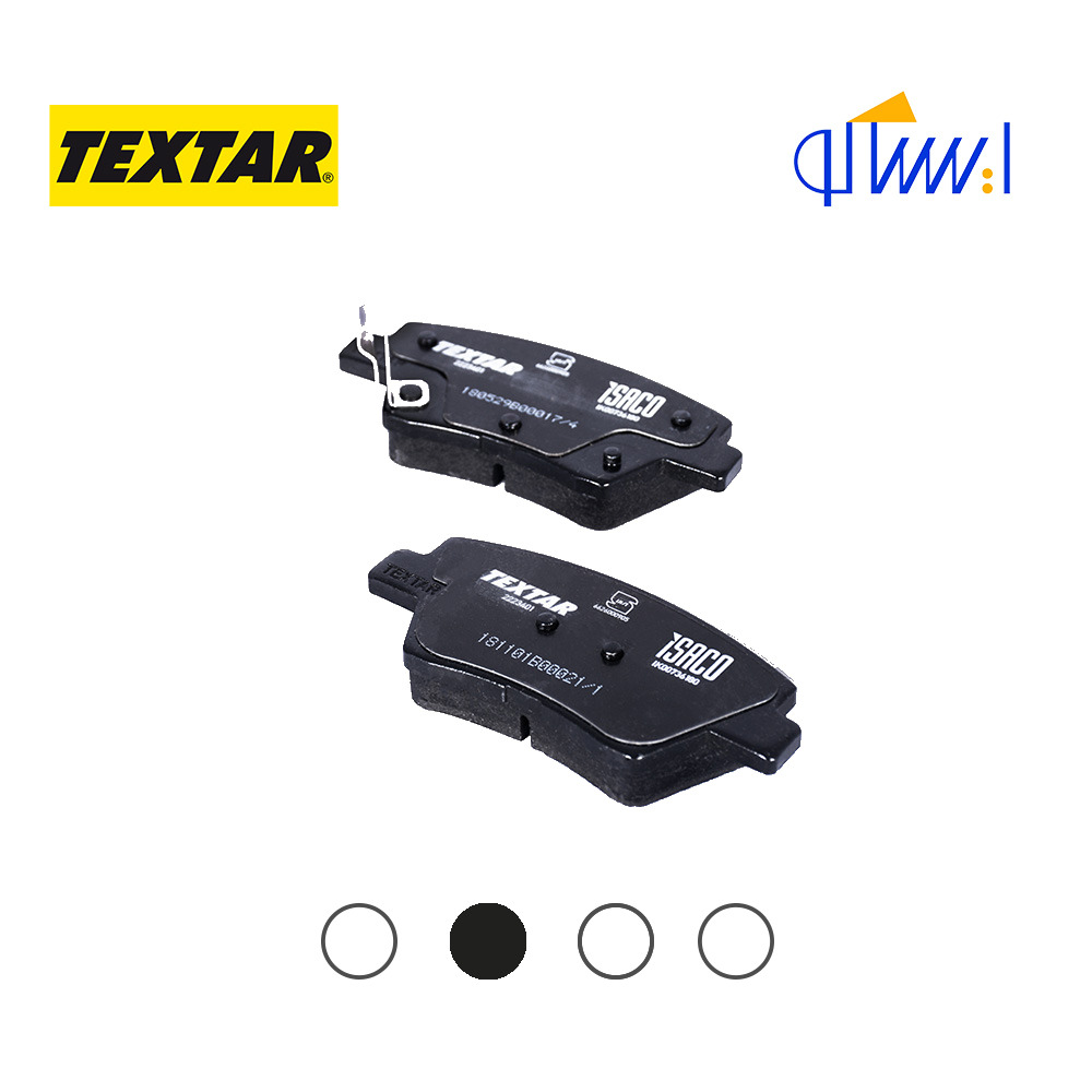 لنت ترمز چرخ عقب دنا و TU5 پارس TEXTAR