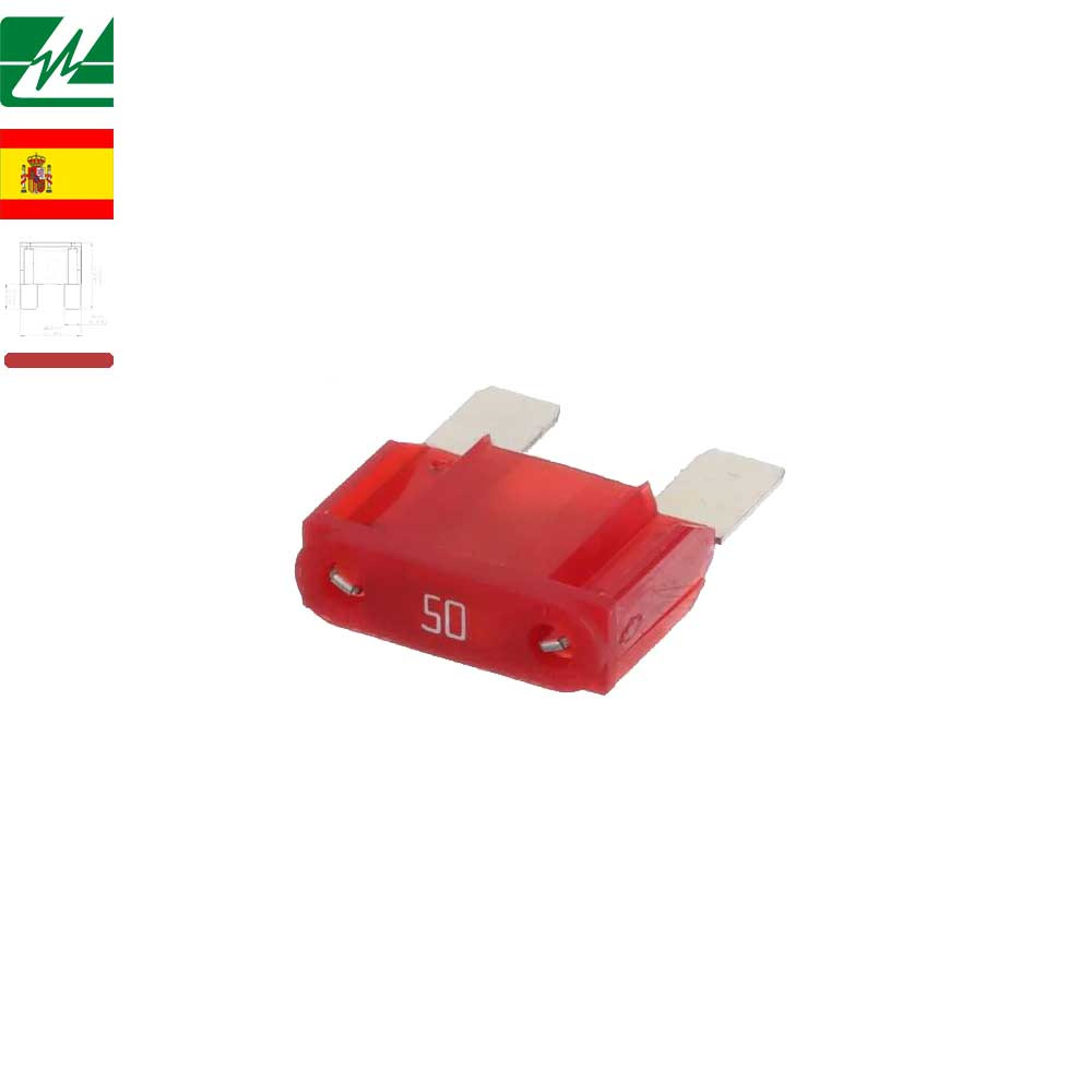 فیوز 50 آمپر سایز بزرگ littlefuse پژو 206