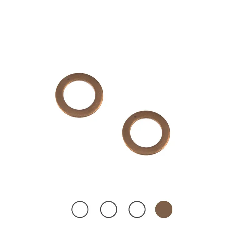  2 عدد واشر مسی سایز 14