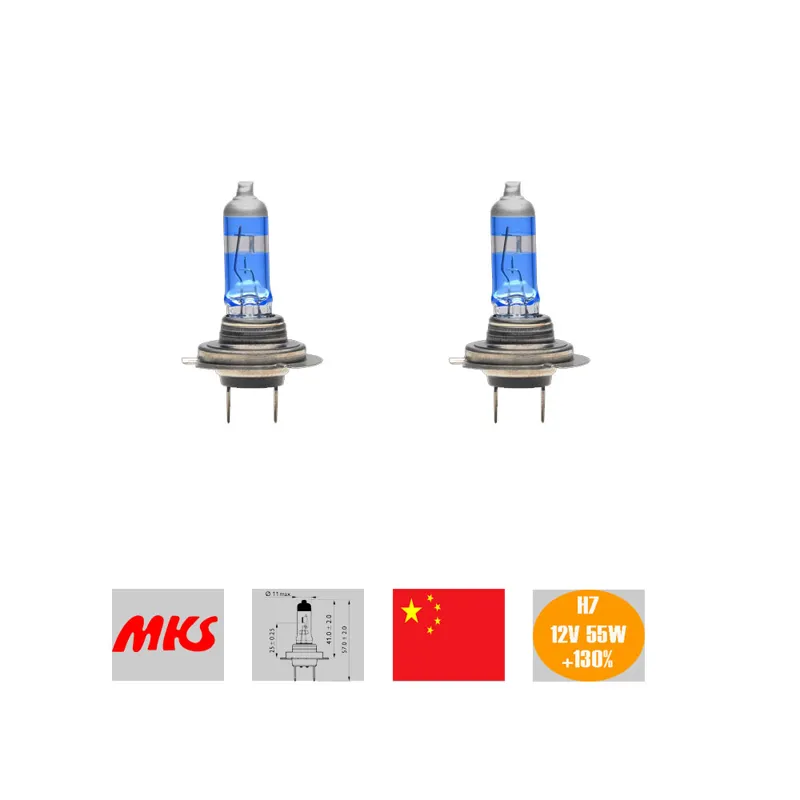  جفت لامپ mks power vision h7