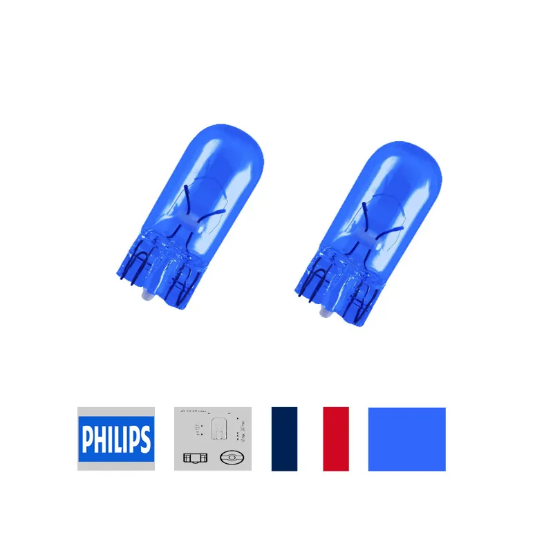 جفت لامپ سکن آبی philips