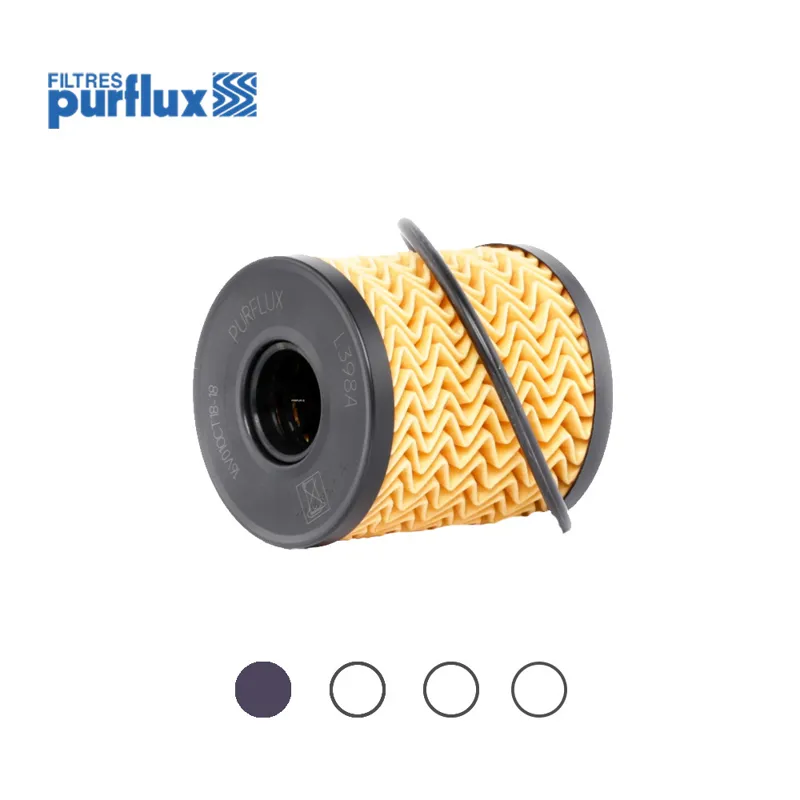 فیلتر روغن 206 purflux فرانسه پایه کوتاه