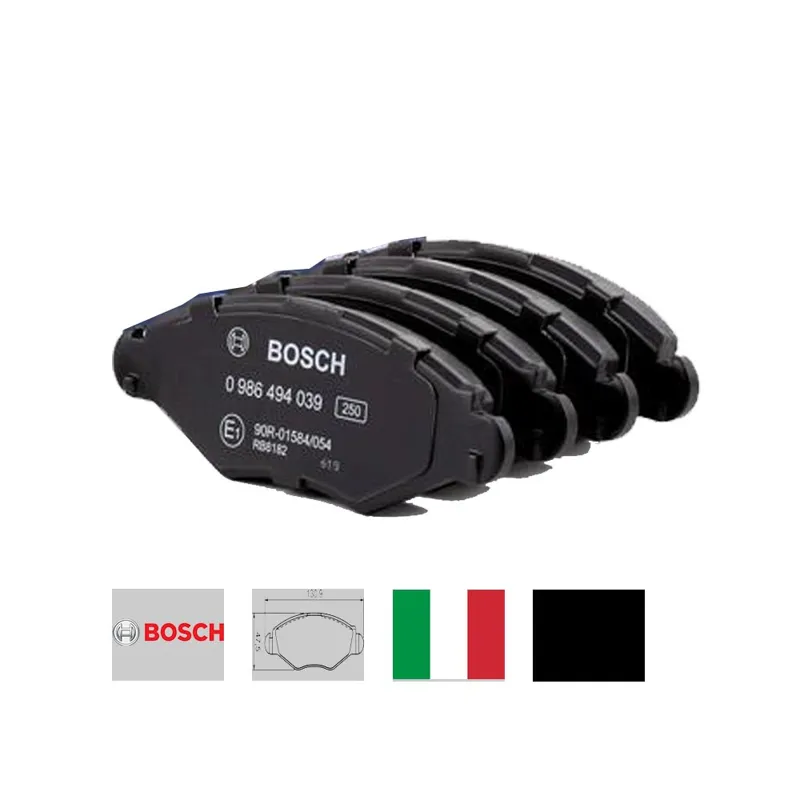  لنت ترمز چرخ جلو 206 تیپ 2 bosch