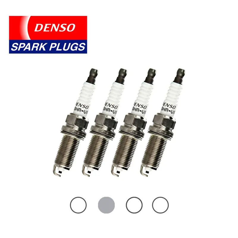 4 عدد شمع Denso ژاپن پایه بلند k20hr-u11