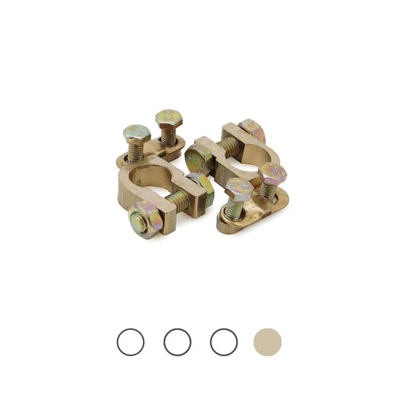 جفت سر باتری شمشی برنجی