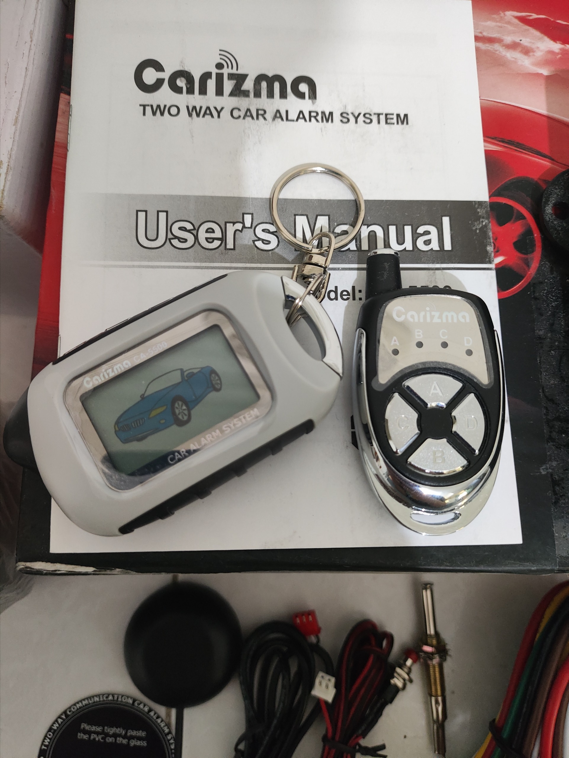 دزدگیر استارتی تصویری اکبند