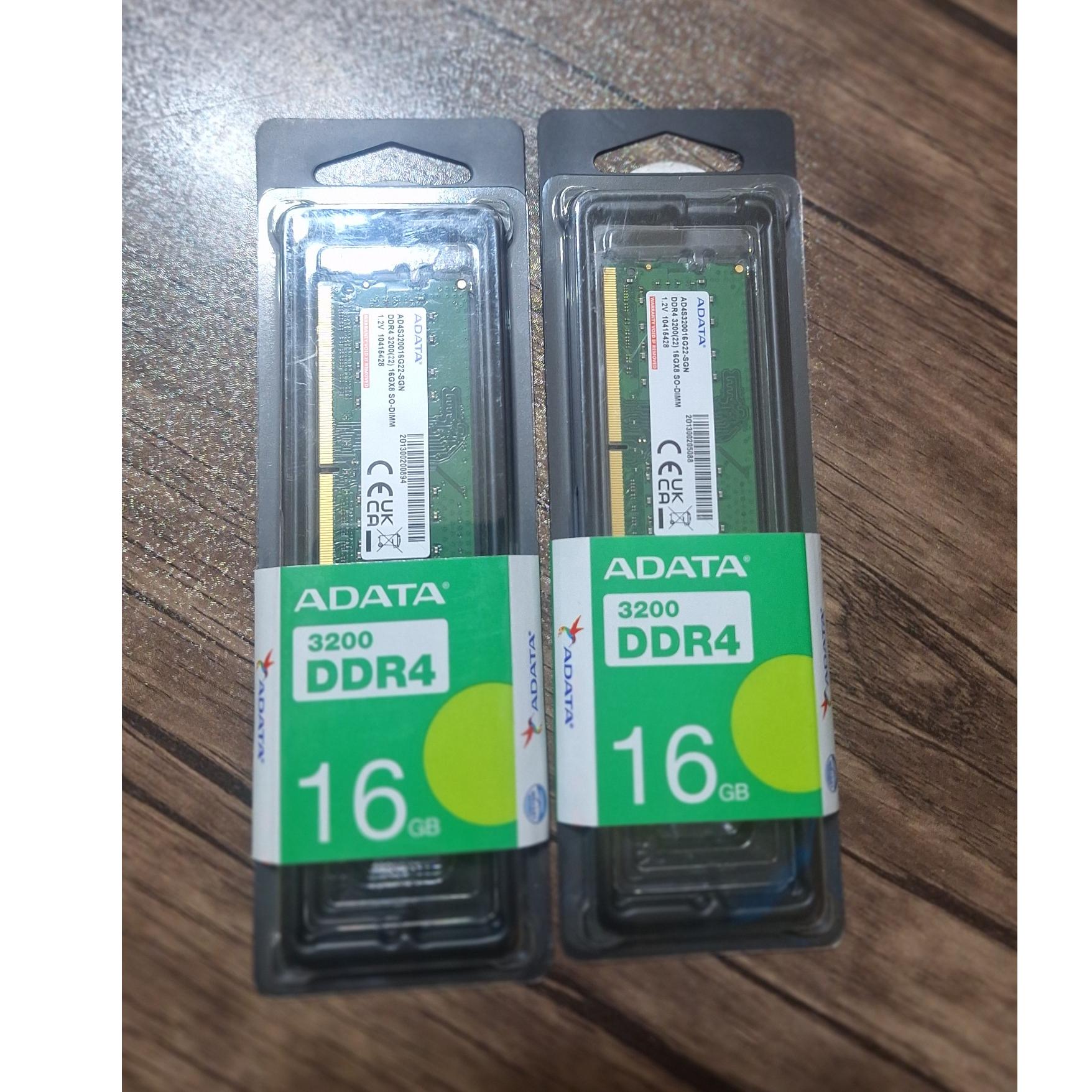 رم 16 گیگ DDR4 3200 لپ تاپ مارک ADATA