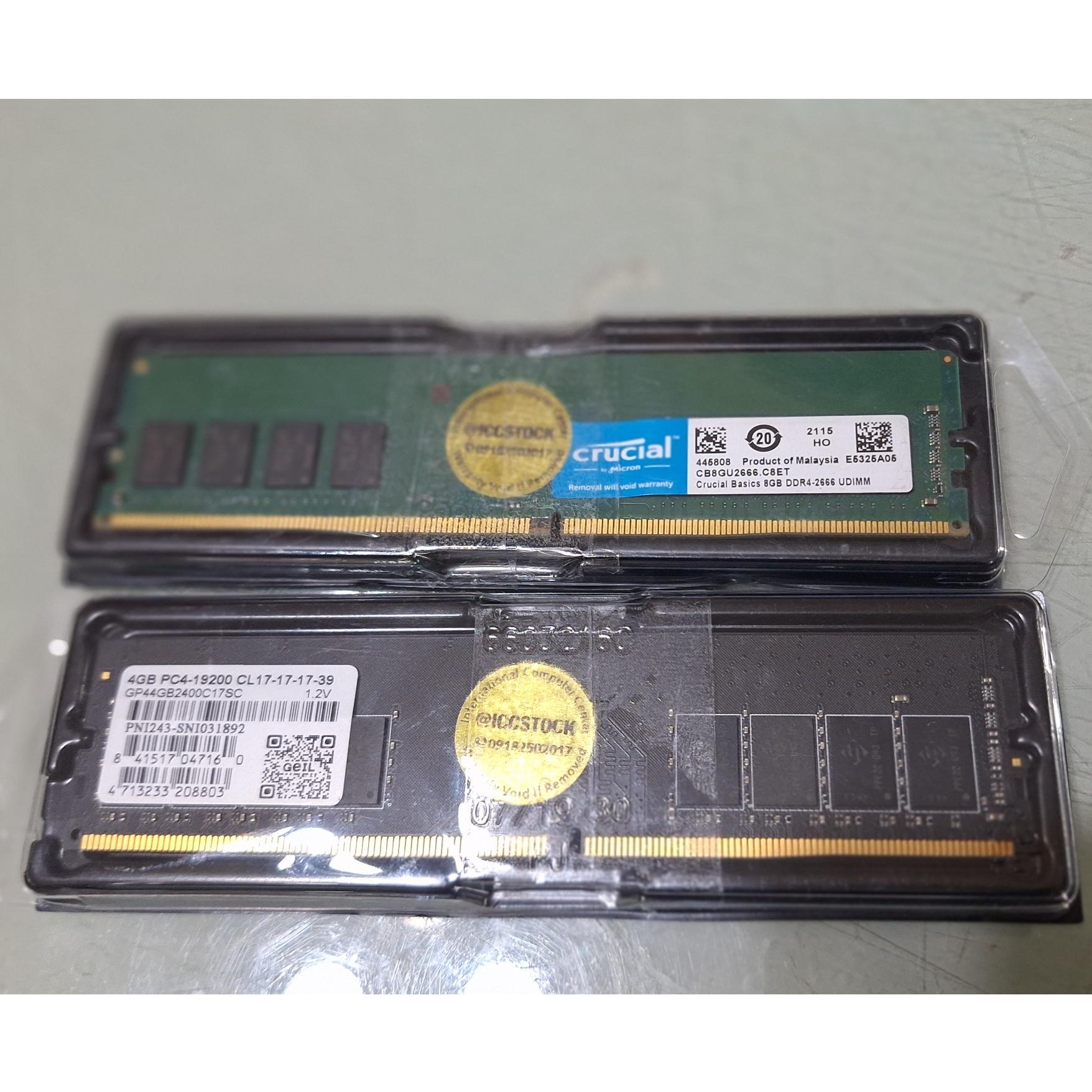 رم 8 گیگ کروشیال کامپیوتر DDR4 2666