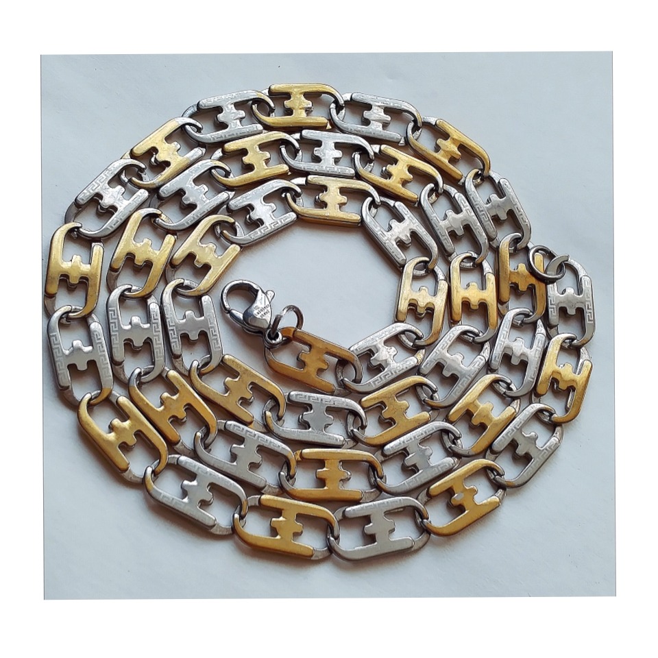 گردنبند استیل ورنگ ثابت