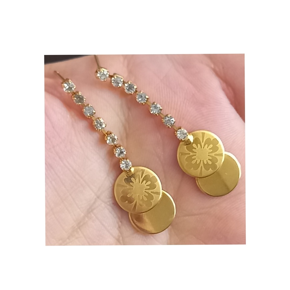 گوشواره ژوپینگ رنگ ثابت