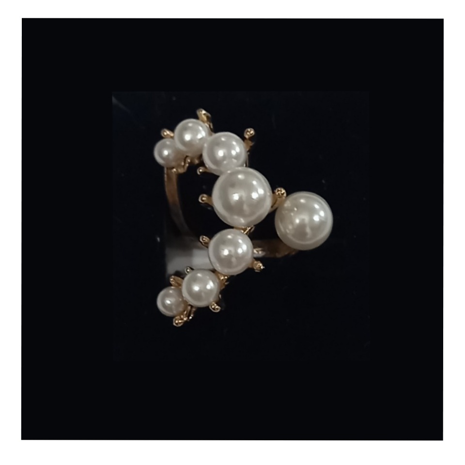 حلقه  طرح مروارید روسری