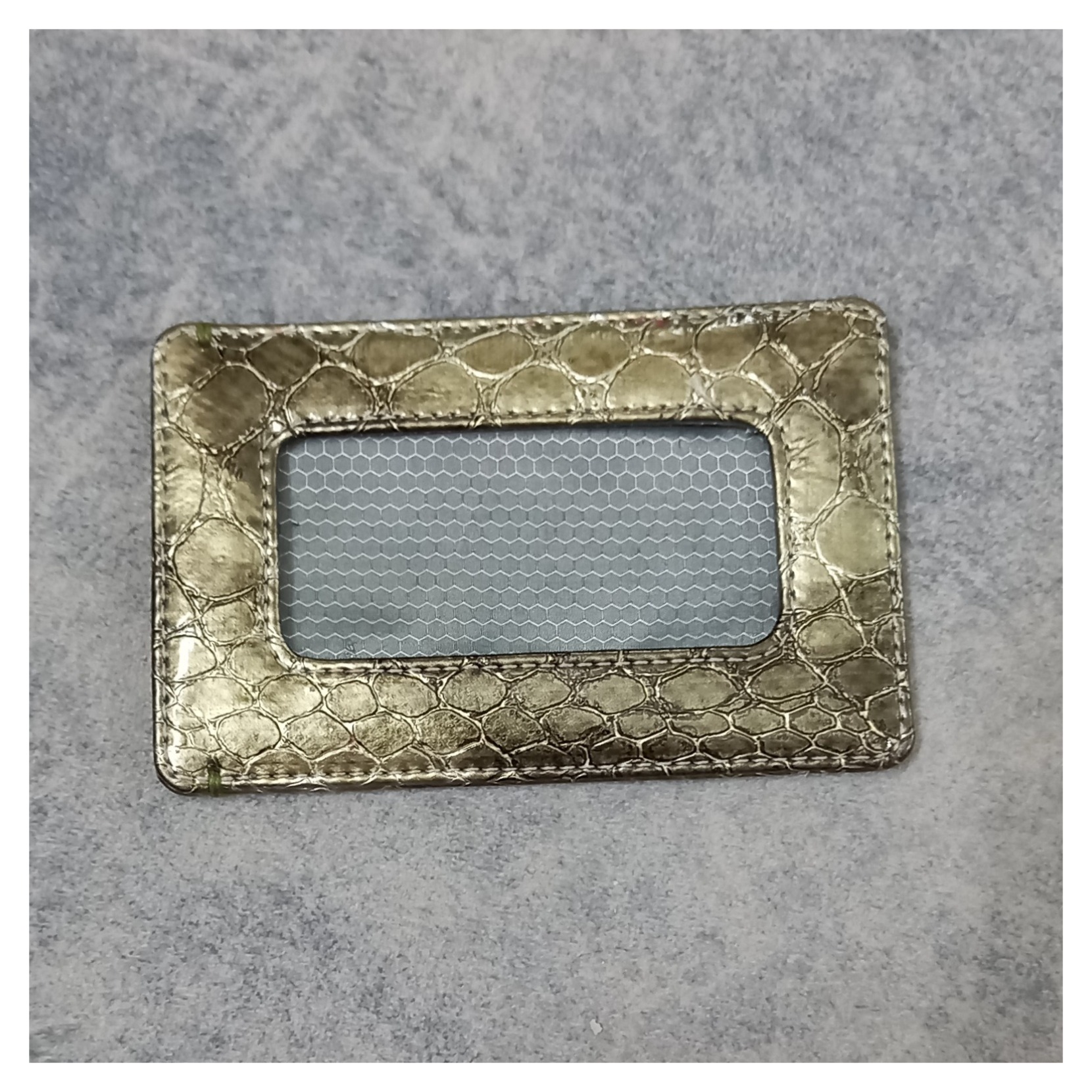 کاور چرم اینه ارایشی