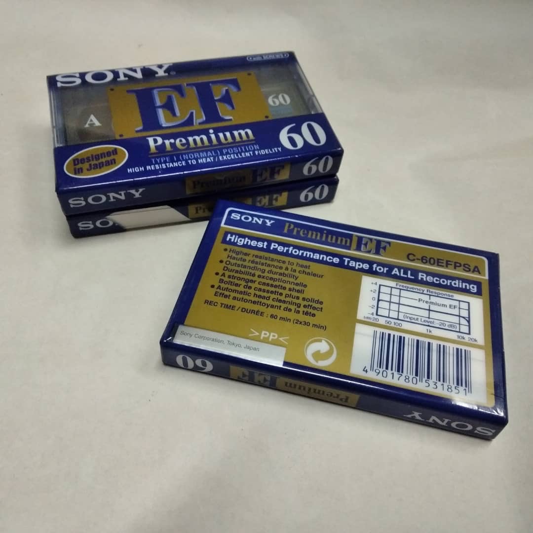 نوار کاست سونی EF 60