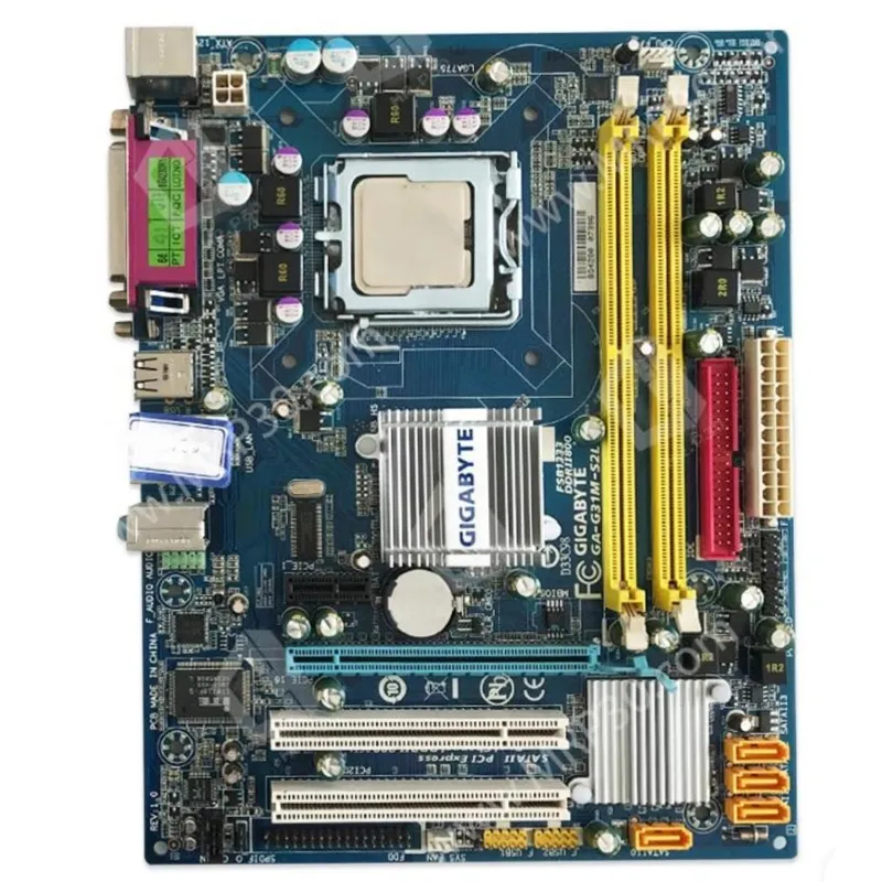 main gigabyte ga-g31m-s2l مادربرد گیگابایت
