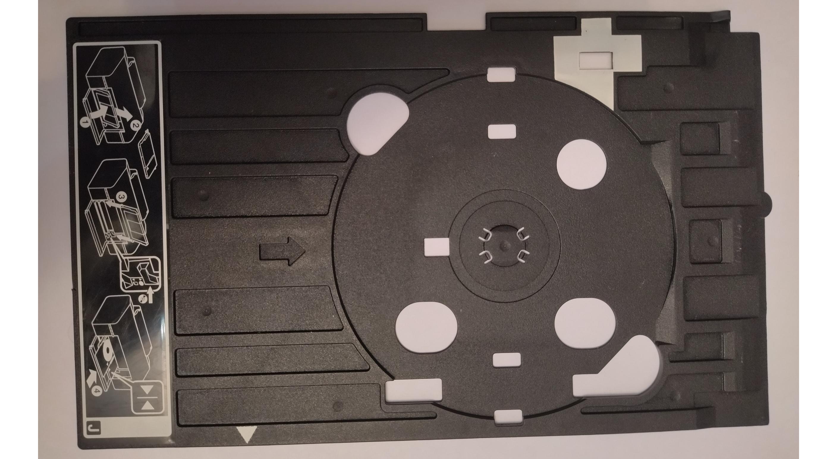 سینی چاپ روی CD یا DVD پرینترهای جوهرافشان