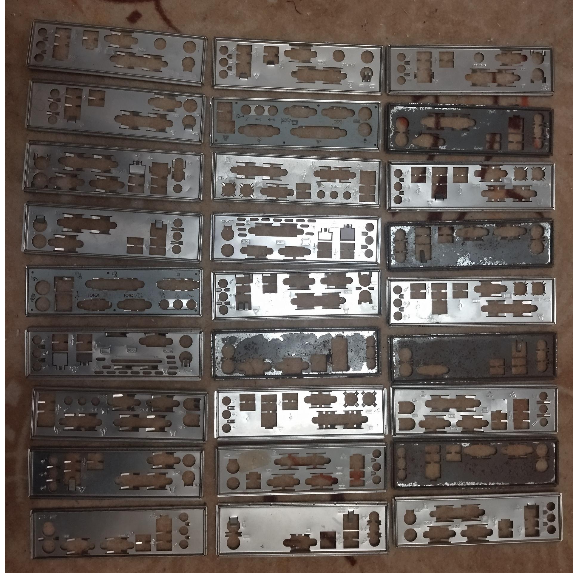 حراج 27 عدد پنل فلزی پشت مادربرد