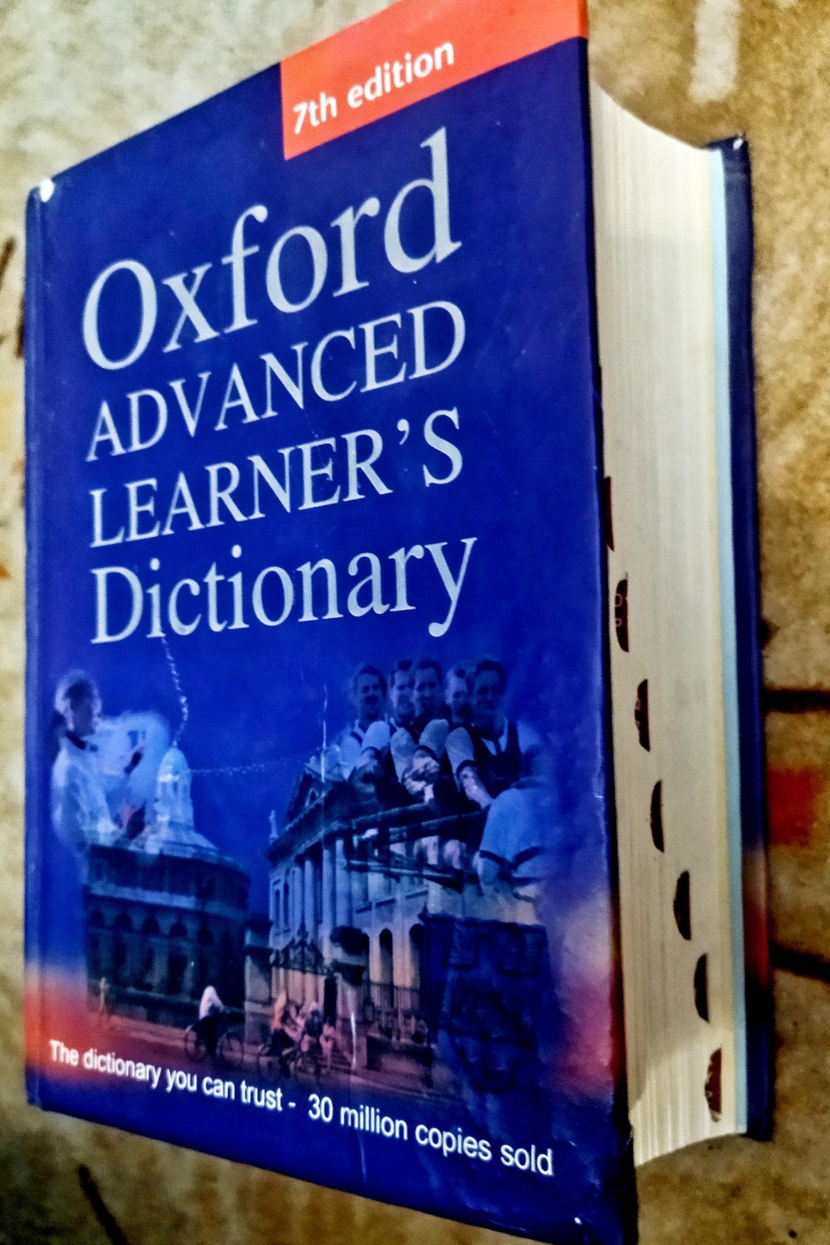 کتاب oxford advanced learners dictionary