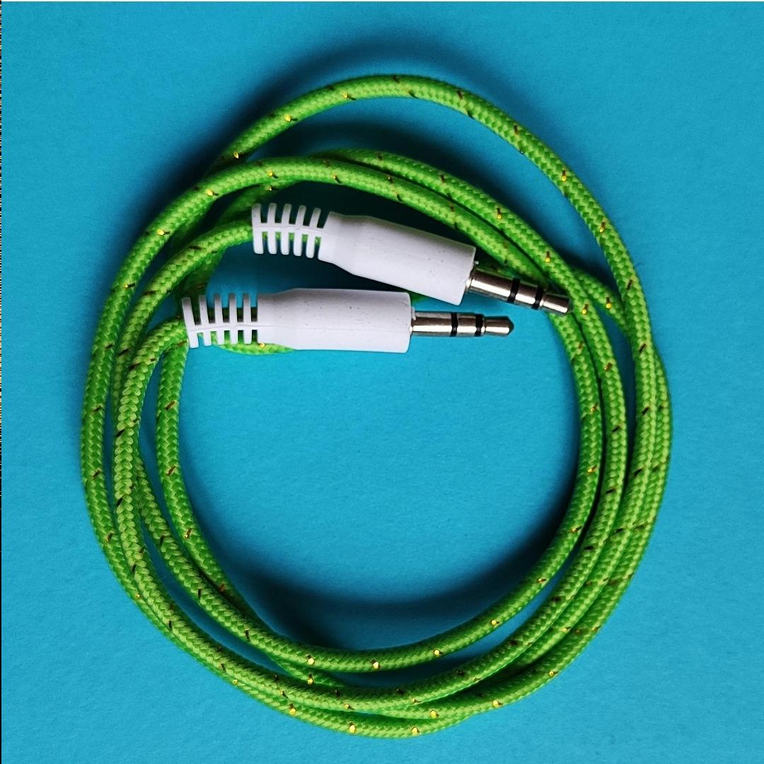 حراج 10 عدد کابل انتقال صدای AUX کنفی 1 متری