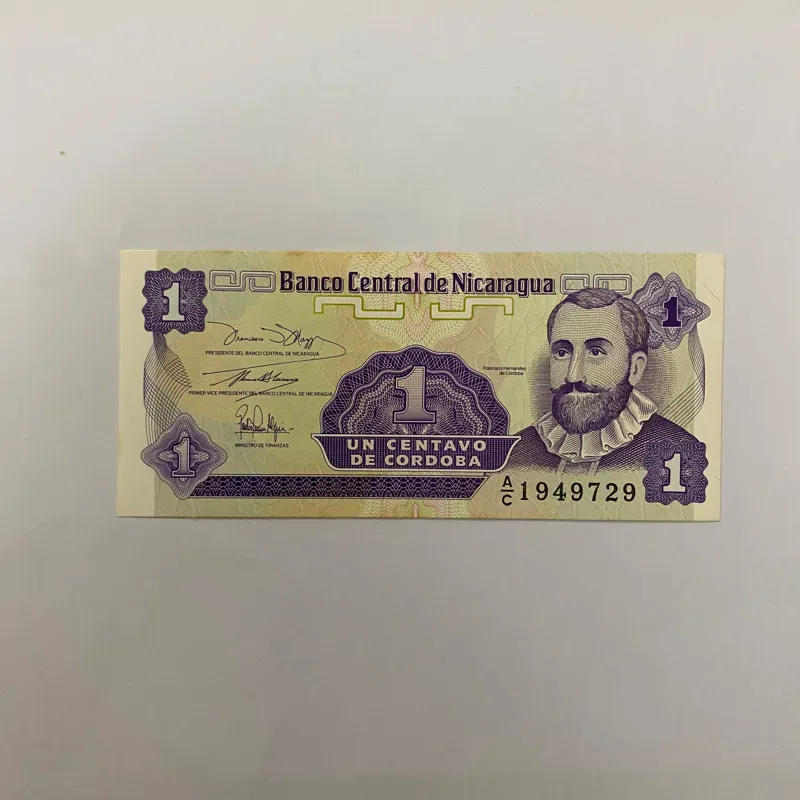 اسکناس نیکاراگوئه 1 کوردوبا