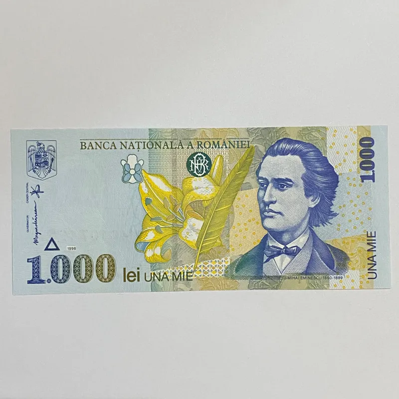 اسکناس رومانی 1000 لئو