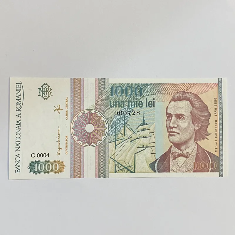 اسکناس رومانی 1000 لئو
