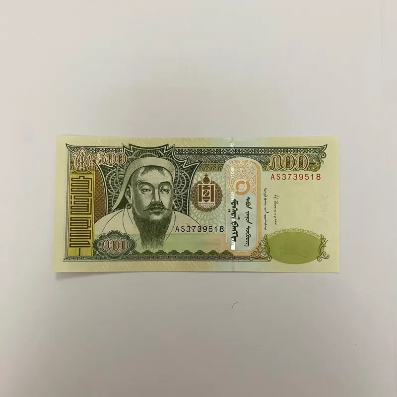 اسکناس مغولستان 500 توگروگ