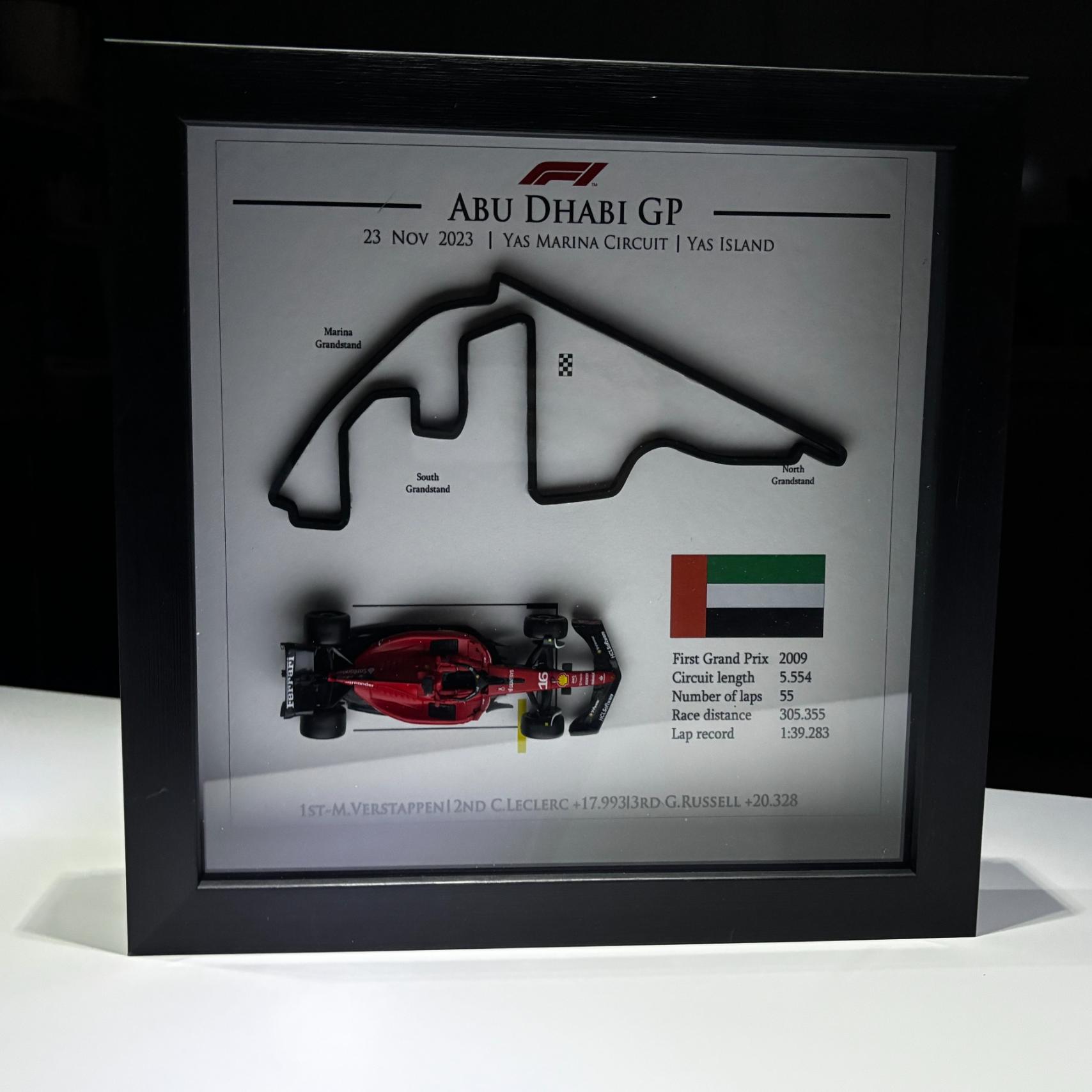 ماکت فرمول یک f1 قاب 3 بعدی bburago