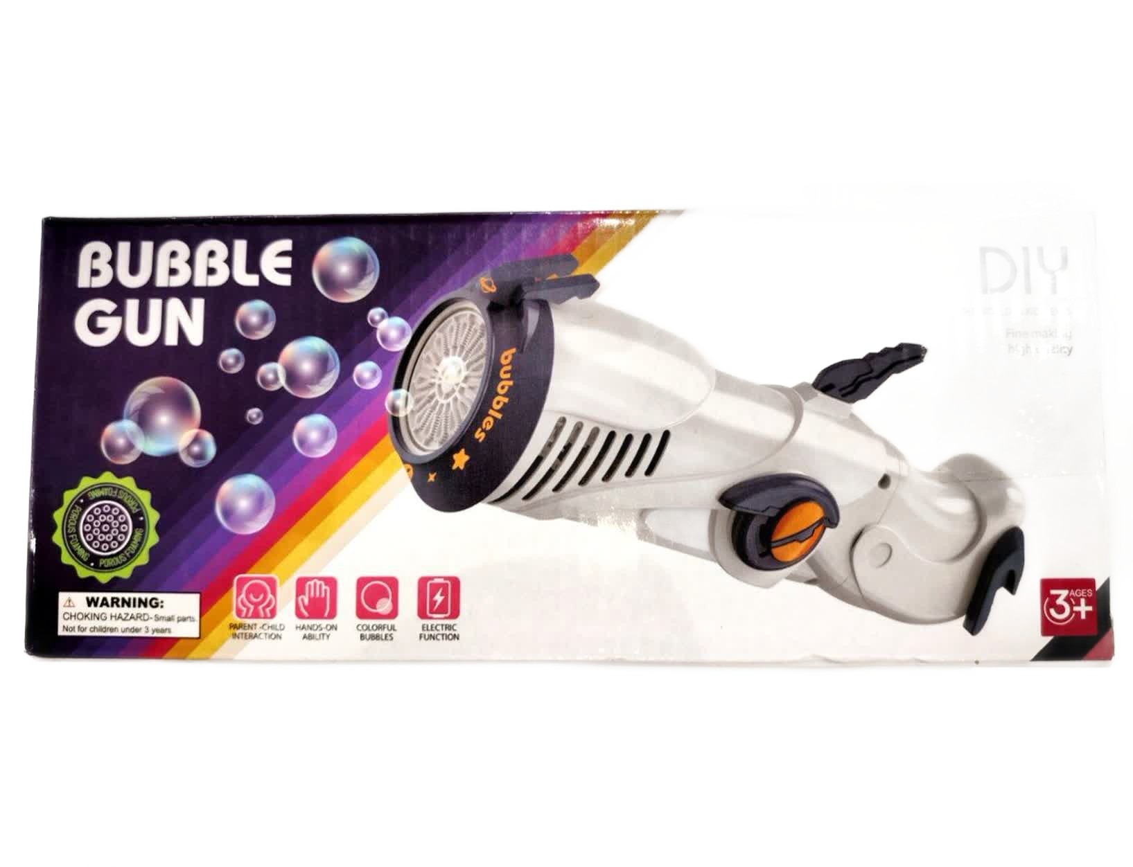 حبابساز شارژی طرح تفنگ فضایی اتوماتیک