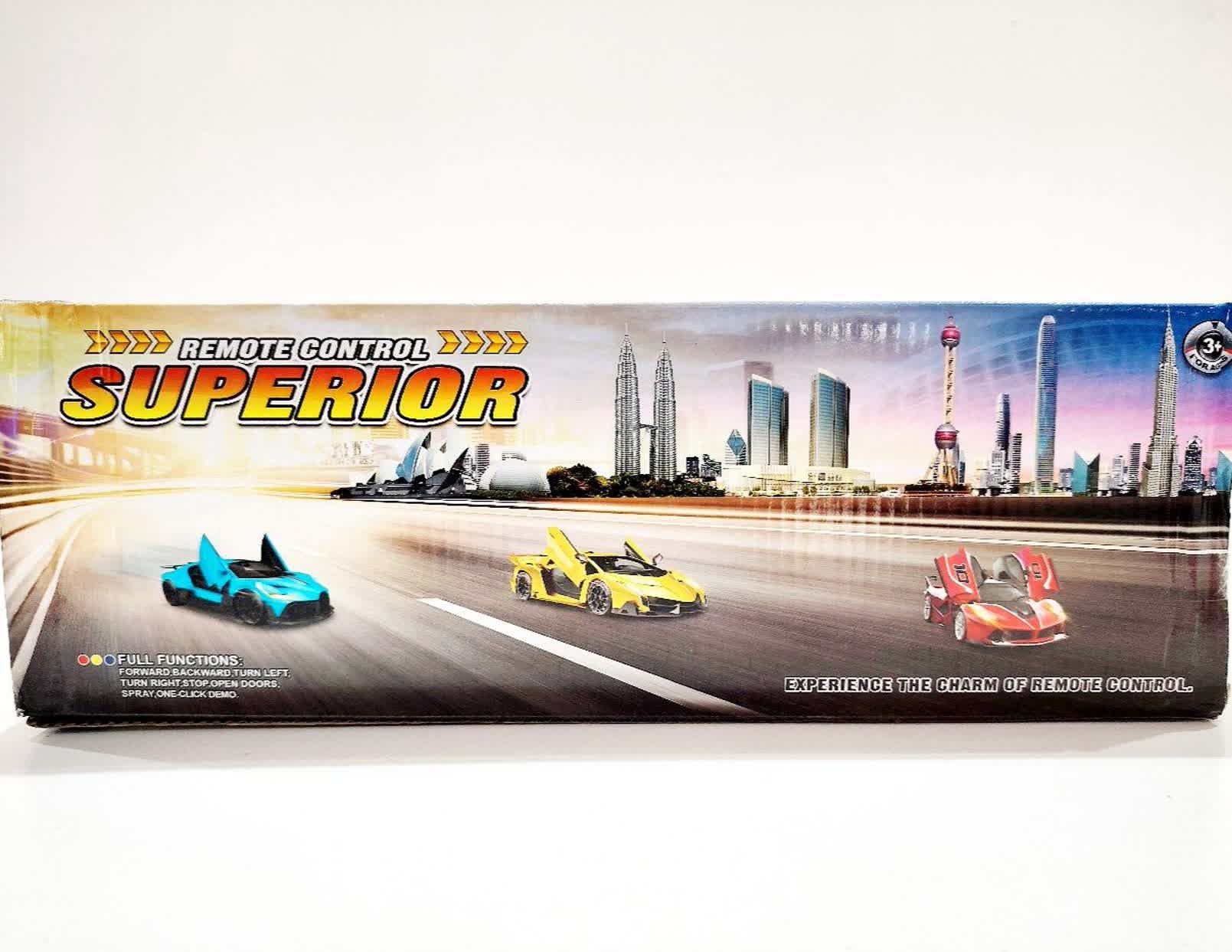 ماشین کنترلی لامبورگینی دربازشو قابلیت دودزا شارژی