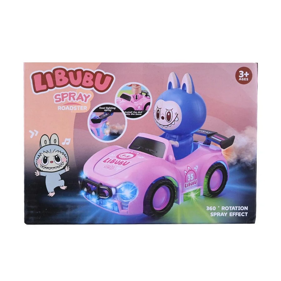 ماشین حرکتی موزیکال دودزای طرح لبوبو