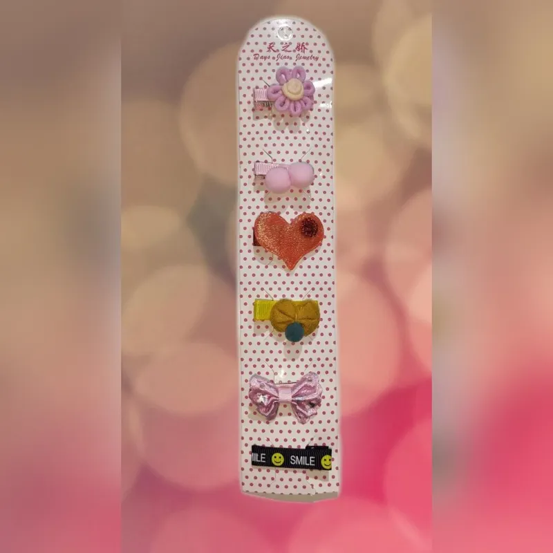 پک گل سر بچه گانه شش عددی جذاب وارداتی