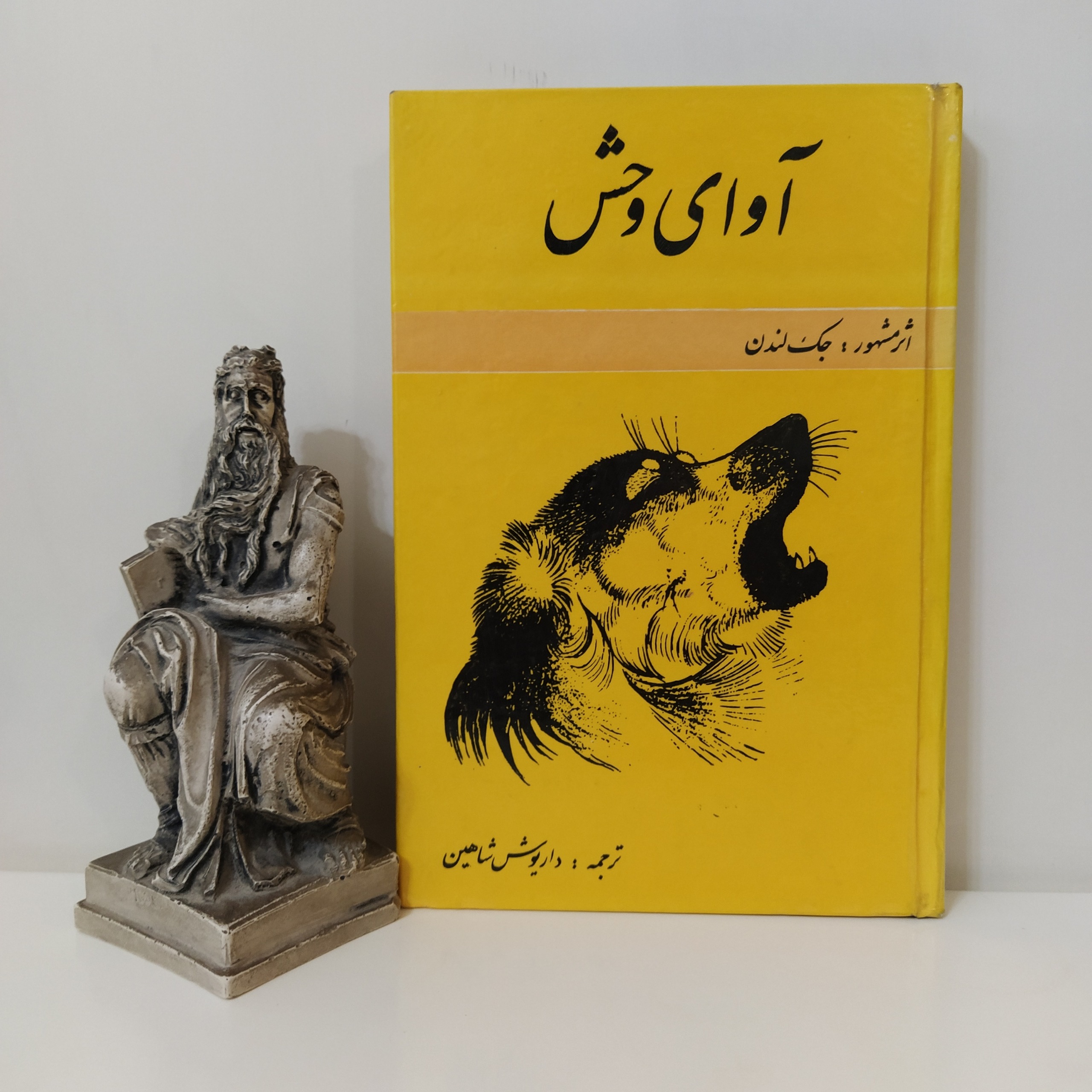 آوای وحش جک لندن داریوش شاهین
