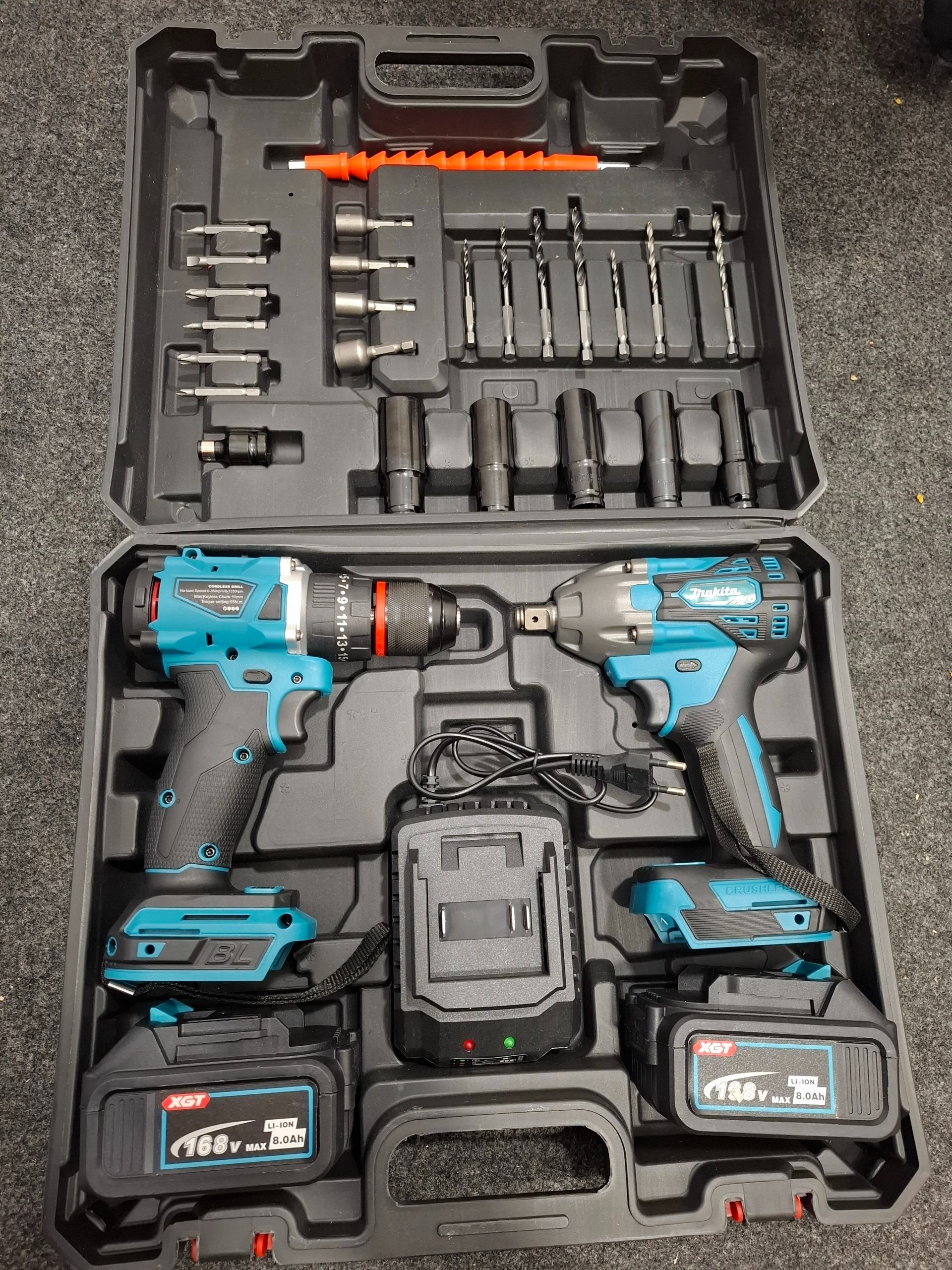   2قلوی ماکیتا  صنعتی  بکس دریل