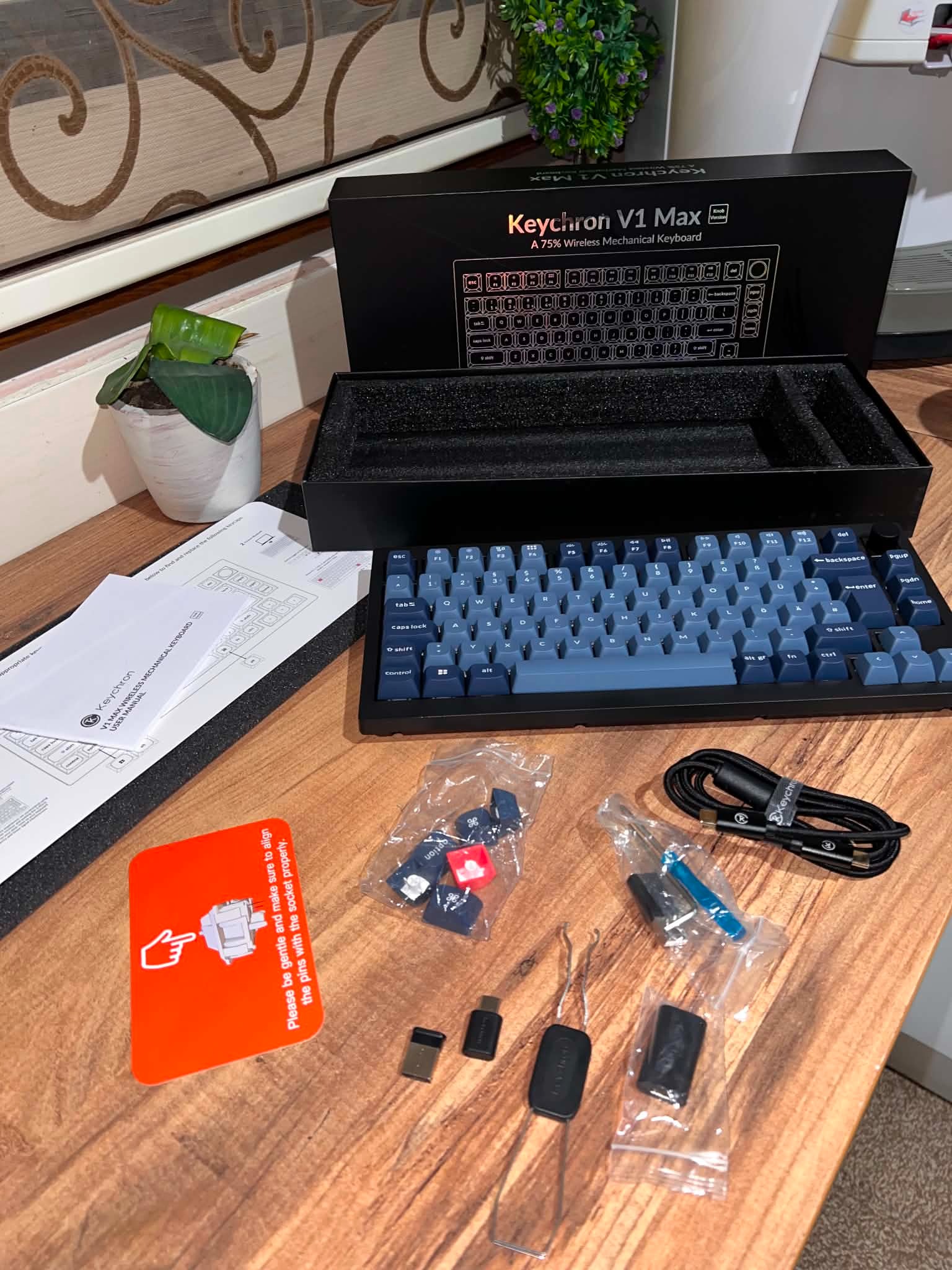 Keychron v1 max