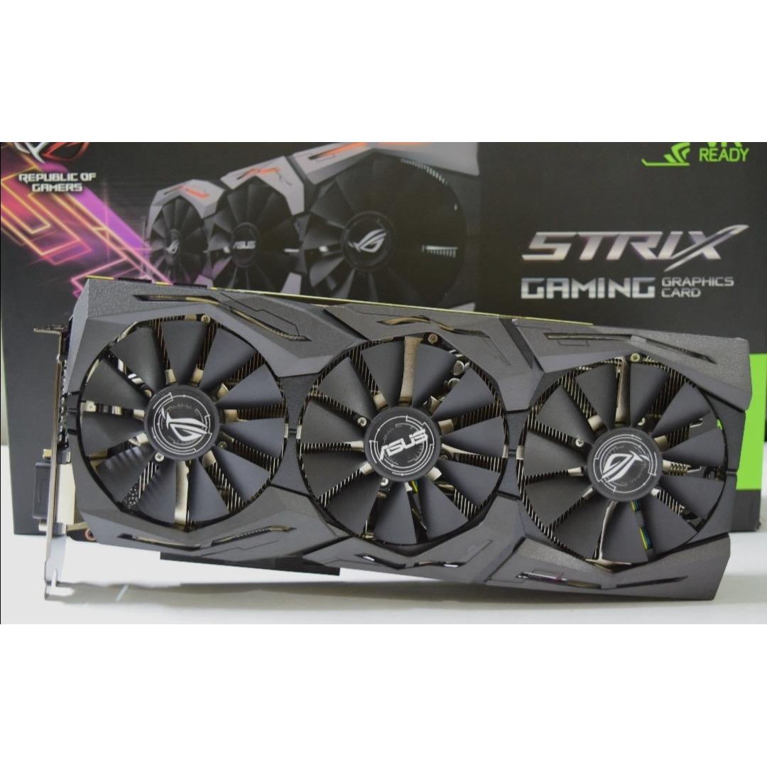 کارت گرافیک استوک ایسوس مدل GTX 1080 ASUS ROG 8G