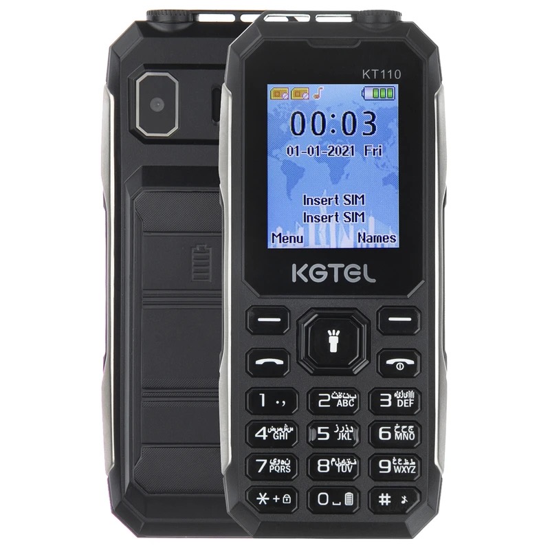 گوشی موبایل کاجیتل مدل KT110 دو سیم کارت