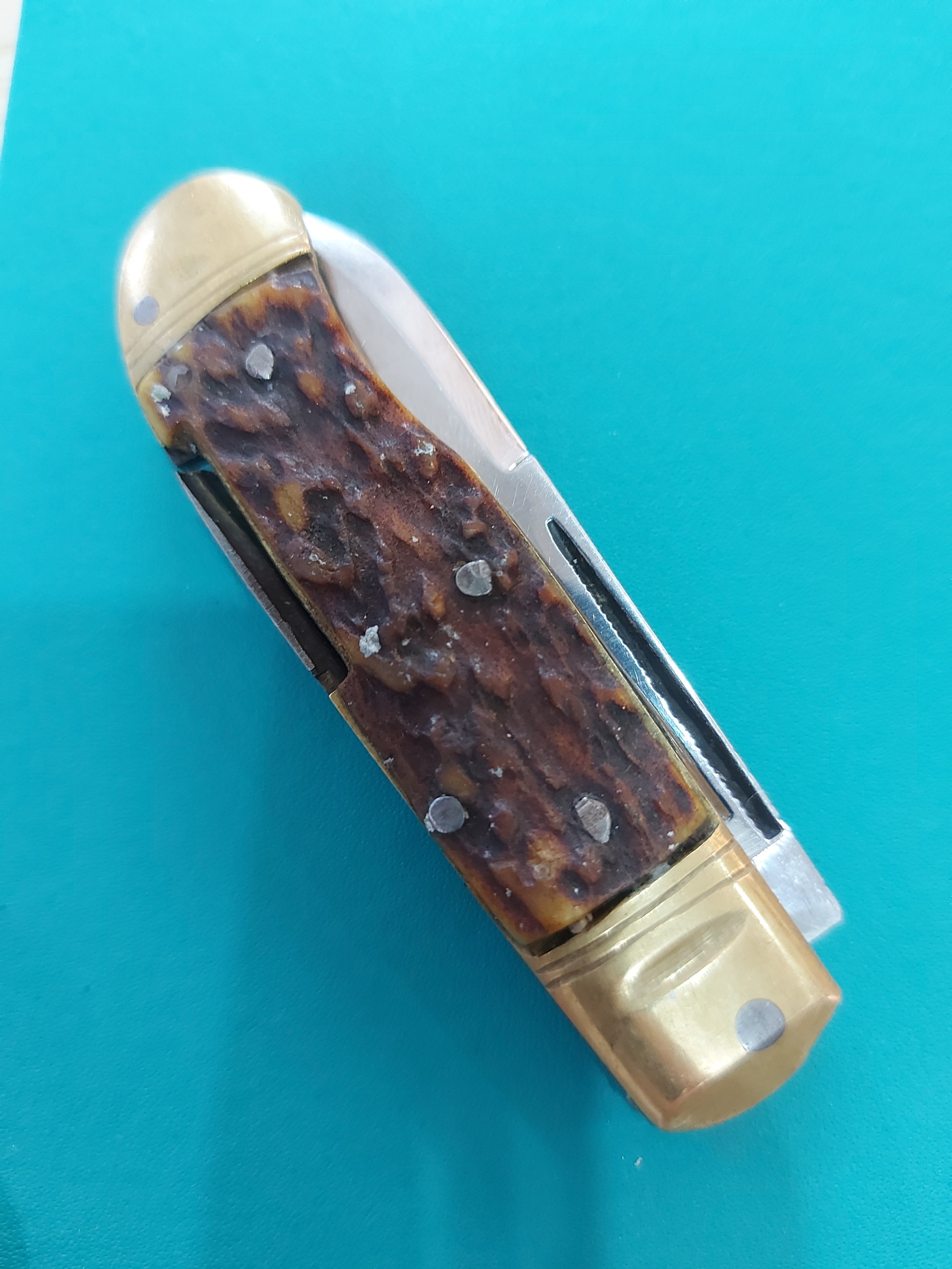 چاقو جیبی دسته گوزنی