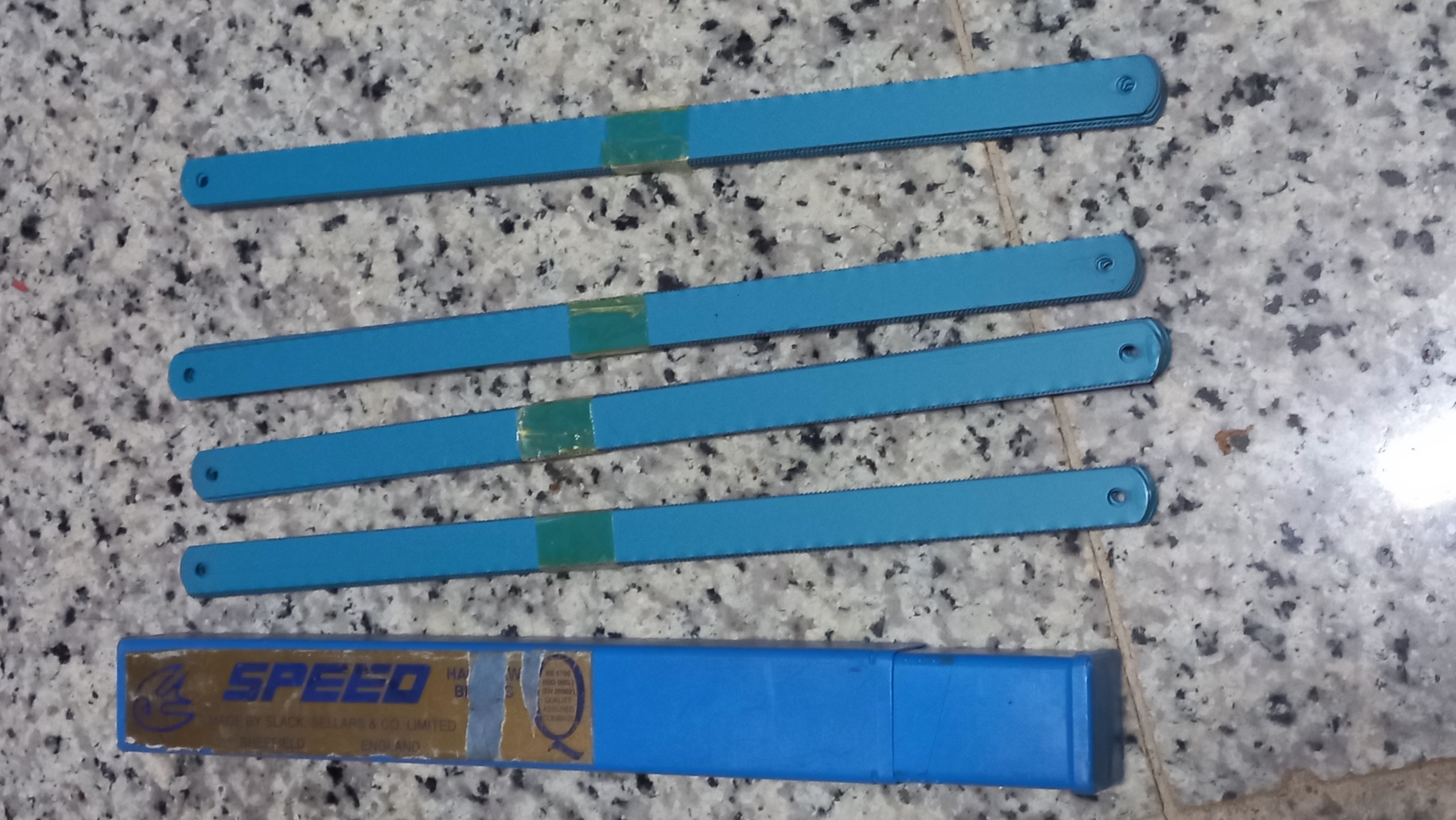  بسته ده تایی تیغ اره آهن بر انگلیسی قدیمی