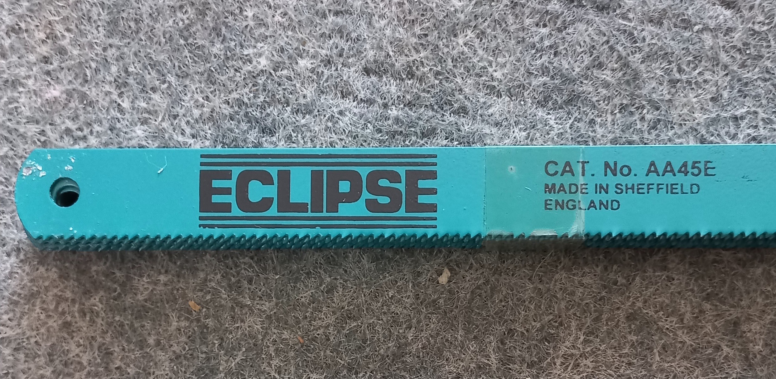 تیغ اره انگلیسی قدیمی مارک ECLIPSE پک ده تایی