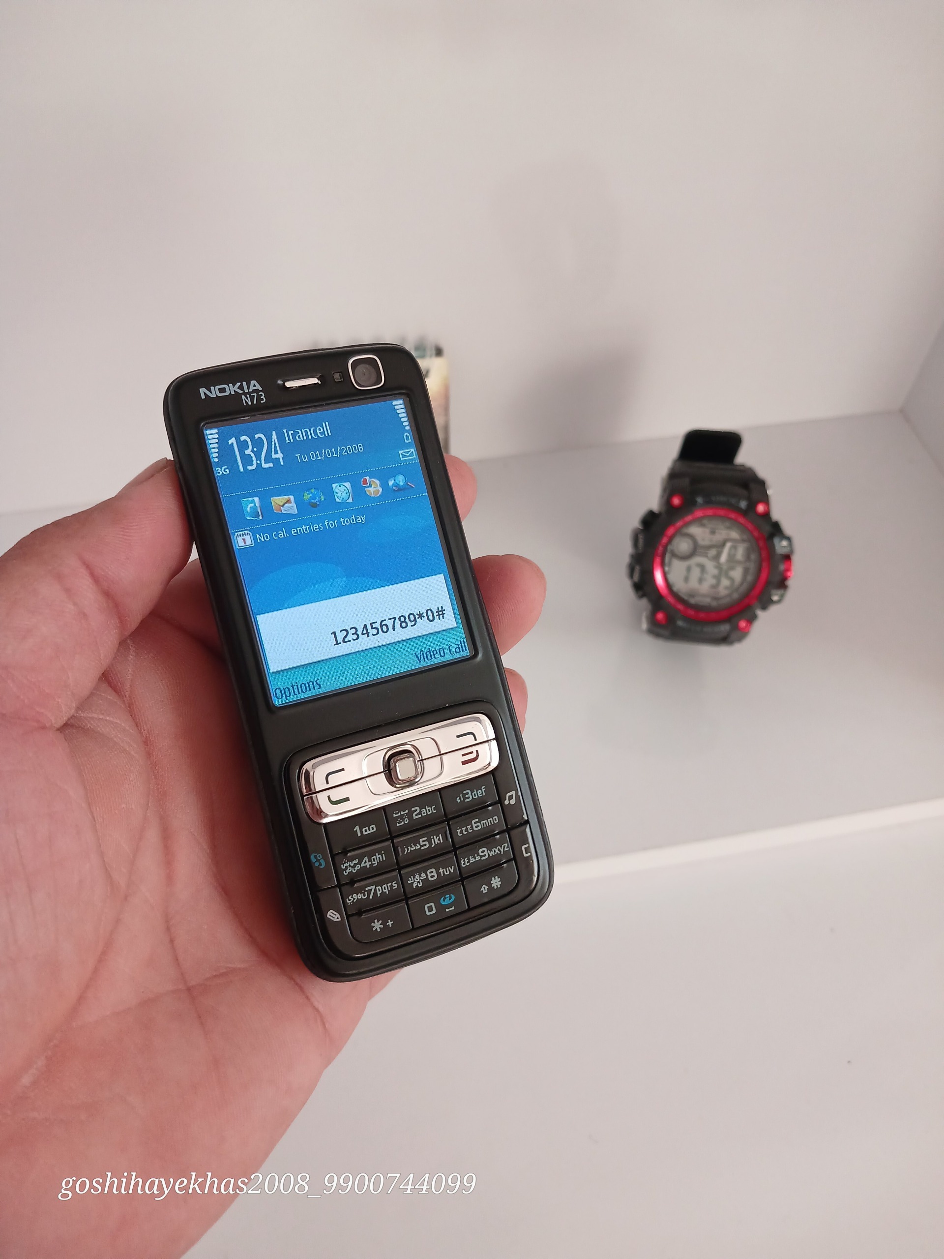 نوکیا n73رجیستر سالم فنلاند شماره 4