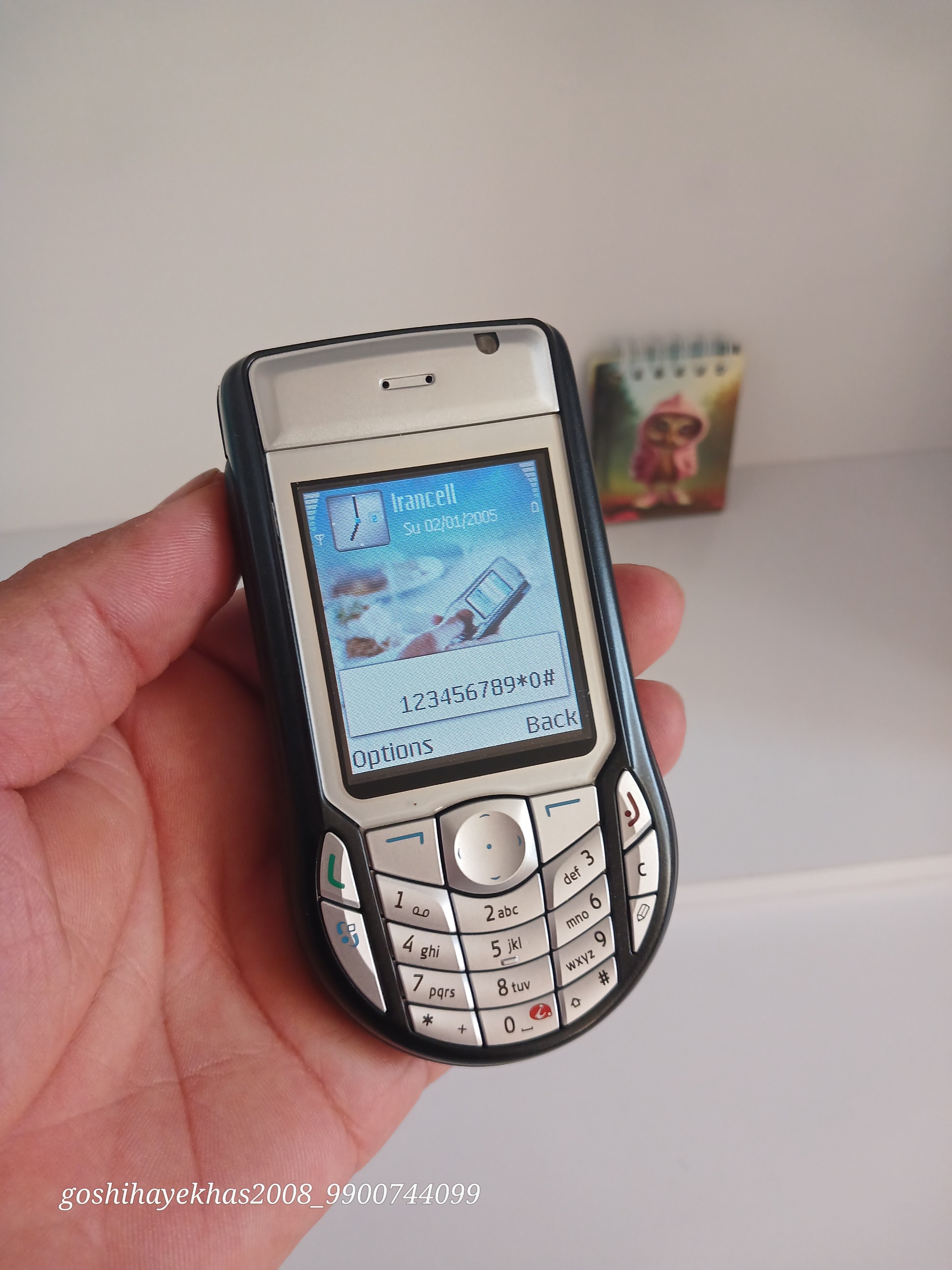 نوکیا 6630 رجیستر فنلاند مشکی