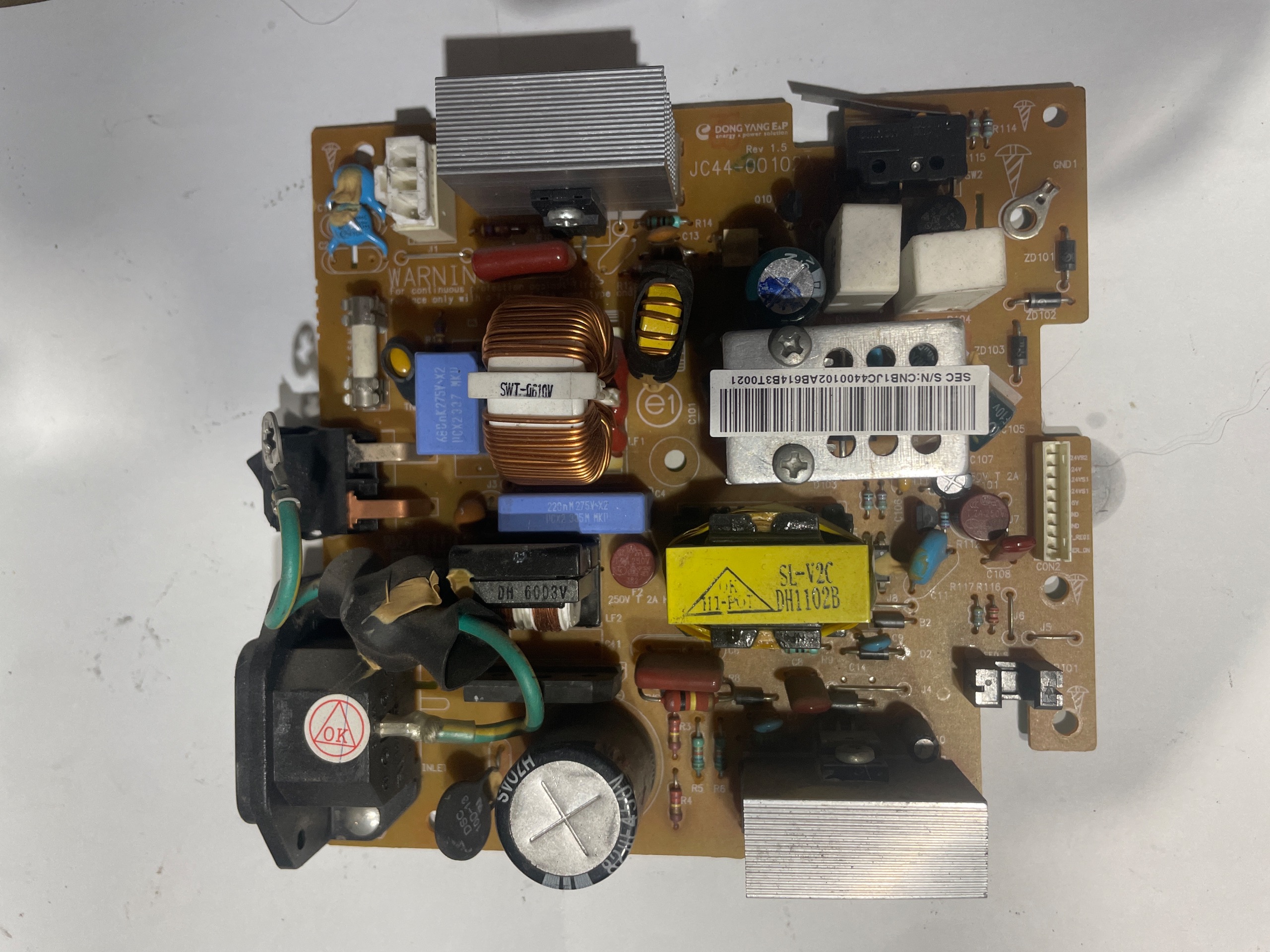 برد پاور پرینتر سامسونگ SCX- 4521