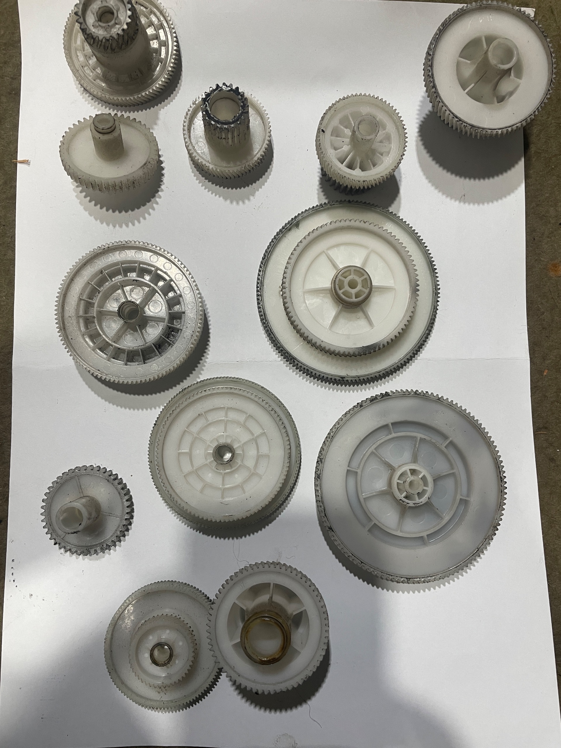 چرخ دنده های پرینتر سامسونگ و hp