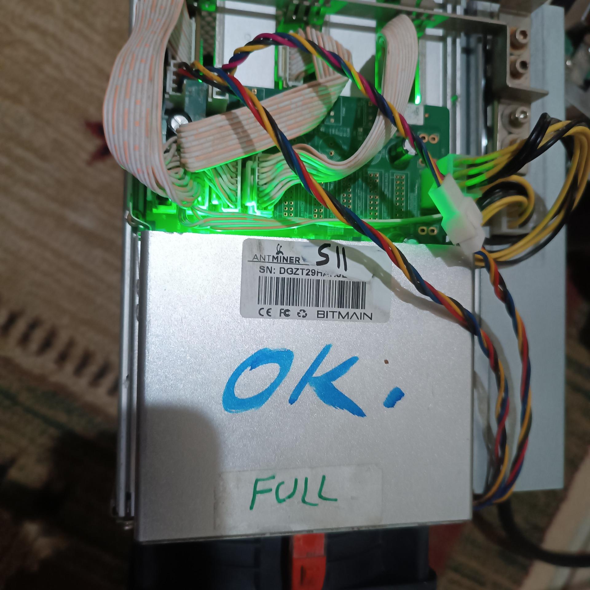 ماینر s11 سالم قانونی درامد 3500 توضیحات بخونید