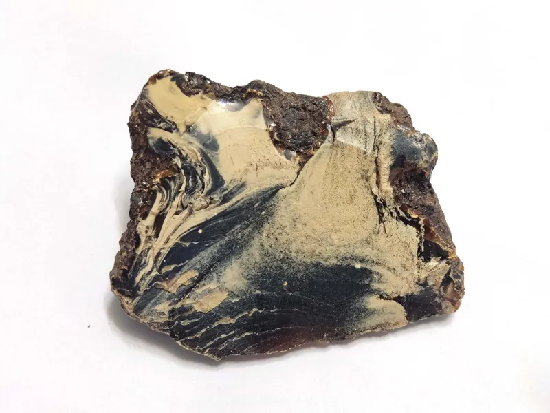 کهربا اصل سوماترا زبرا کیفیت عالی