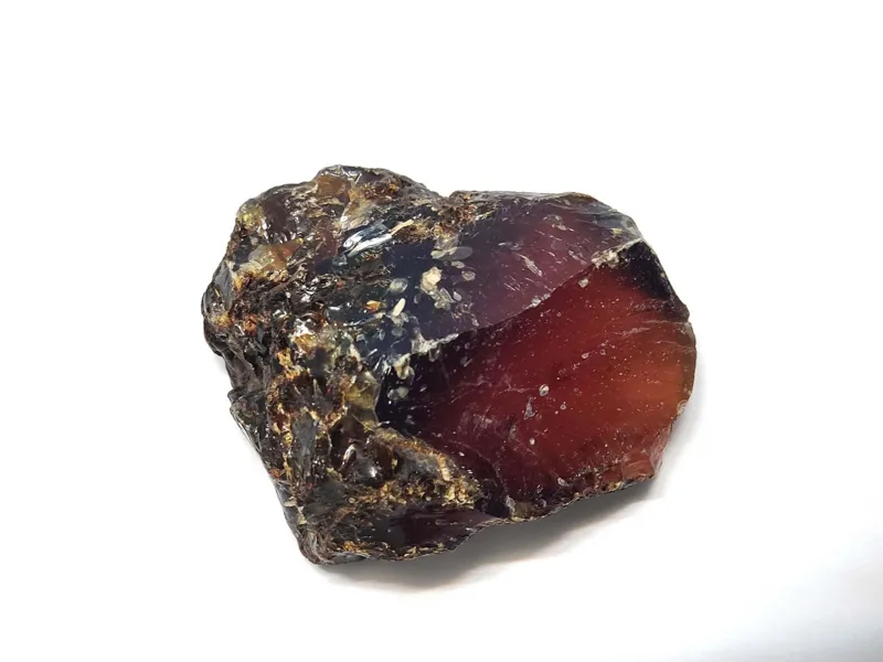 کهربا اصل سوماترا شرابی شفاف کیفیت عالی